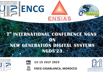 7th International Conference NGNS on New Generation Digital Systems NGDS'23 Casablanca-Morocco 13-15 July 2023